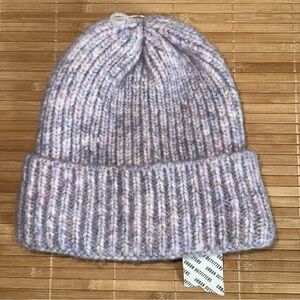 $39 NWT Urban Outfitters Lavender Purple Ribbed Knit Beanie Winter Hat